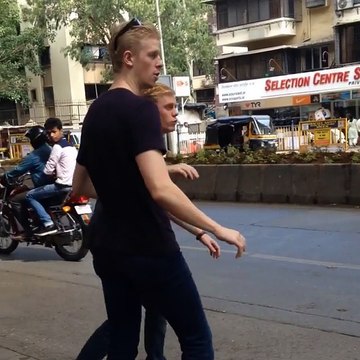 Foreigners VS Indians in Mumbai traffic...