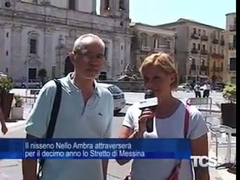 Il nisseno Nello Ambra attraversera per il decimo anno lo Stretto di Messina