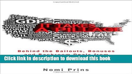[Read PDF] It Takes a Pillage: Behind the bailouts,bonuses, and backroom deals Ebook Free