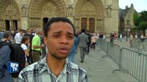 Attentat de Saint-Etienne-du-Rouvray: hommage à Notre-Dame de Paris