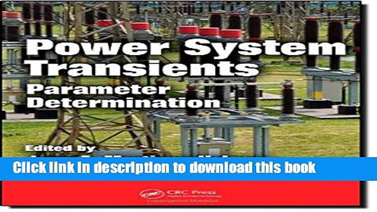 PDF Power System Transients: Parameter Determination [PDF] Online