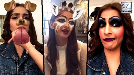 Sonam Kapoor's HILARIOUS Snapchat | Unseen Pictures