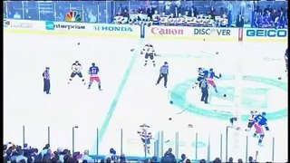 3/19/12: Rangers, Devils with three fights off opening faceoff