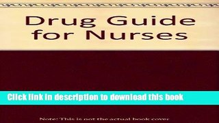 Download Davis  Drug Guide for Nurses Ebook Free