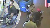 Walmart robbery caught on tape: shoplifter runs away on motorized scooter in Arizona - TomoNews