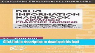 Download Drug Information Handbook For Advanced Practice Nursing Ebook Free