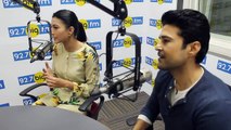 Rajeev khandelwal and gauahar khan promoting  fever 92.7 BIG FM 3