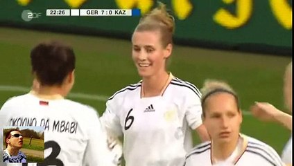 Deutschland 17:0 Kasachstan (Rekordsieg / Frauen-Fussball)