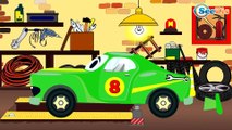 Emergency Vehicles Cartoons for children about The Police Car and other Cars & Trucks - Cops Cars