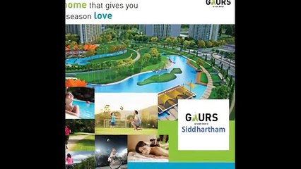 Get 2-3 BHK Apartment at Gaur Siddhartham
