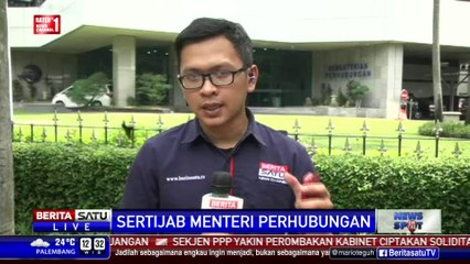 Kemenhub Gelar Sertijab dari Jonan ke Budi