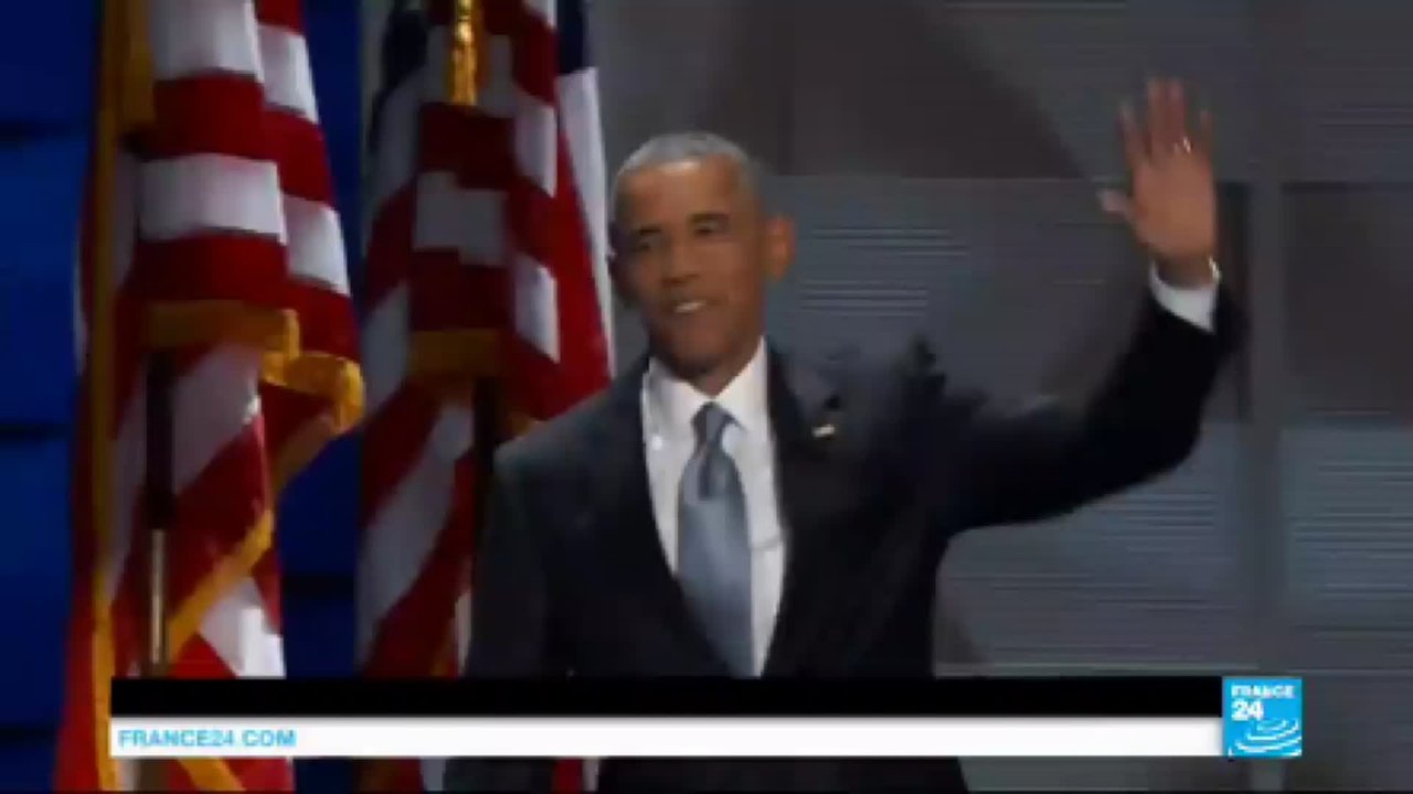 Barack Obama à la Convention Démocrate : "il faut voter pour Hillary Clinton !"