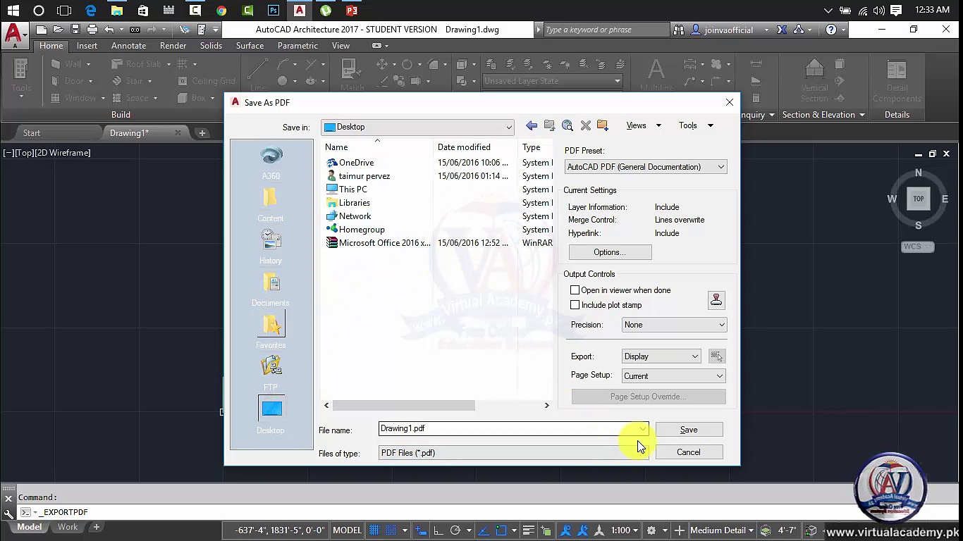 Autocad Architecture 2016