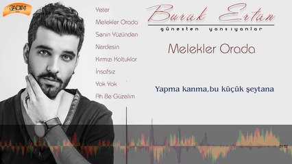Burak Ertan - Melekler Orada ( Official Lyric Video )