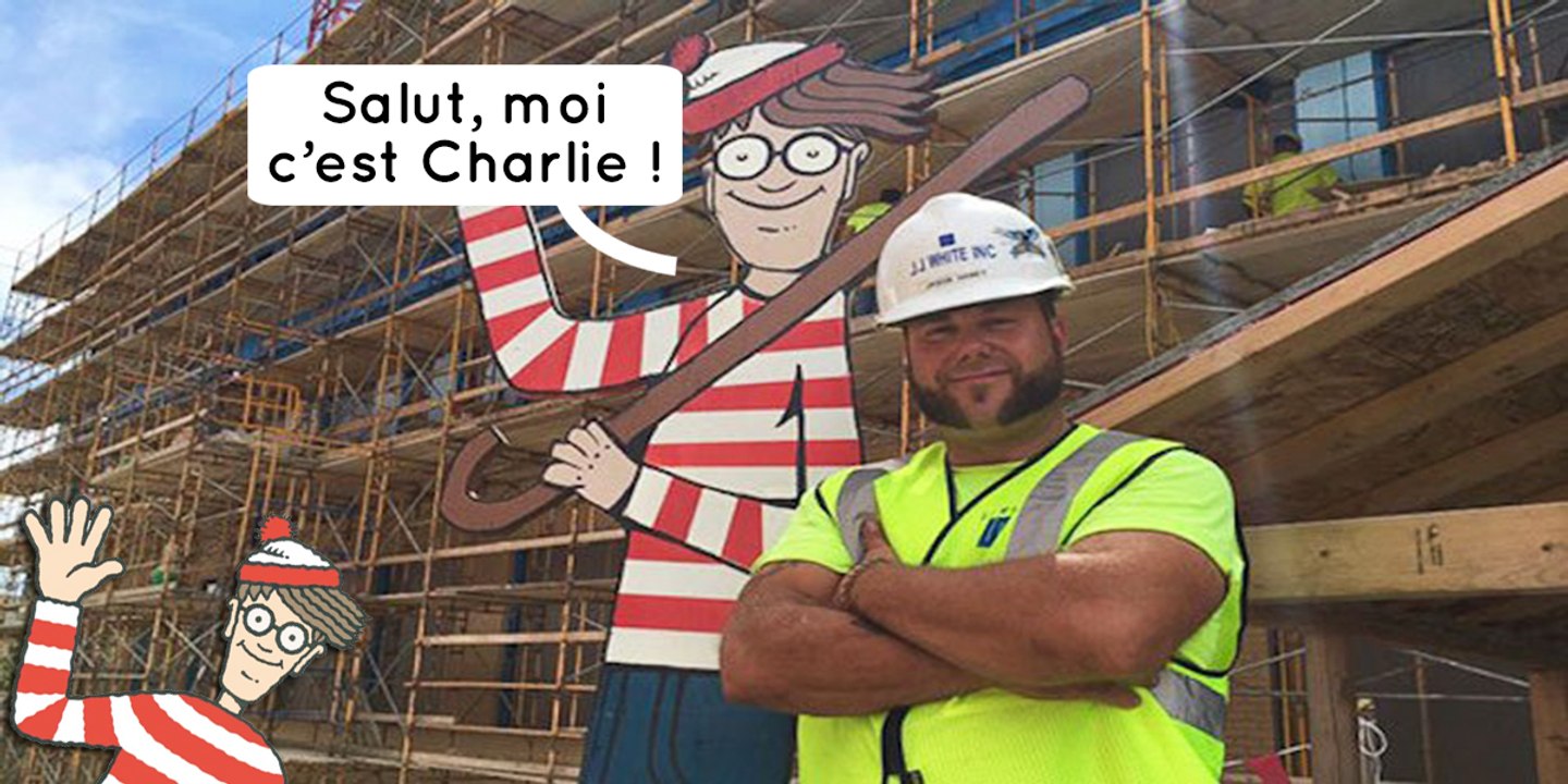 Cet ouvrier a recrée "Où est Charlie ?" pour les enfants malades