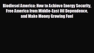complete Biodiesel America: How to Achieve Energy Security Free America from Middle-East Oil