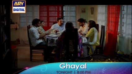 'Ghayal' Tonight at 8:00 PM - Only on ARY Digital