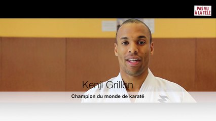 Kenji Grillon, champion du monde de karaté