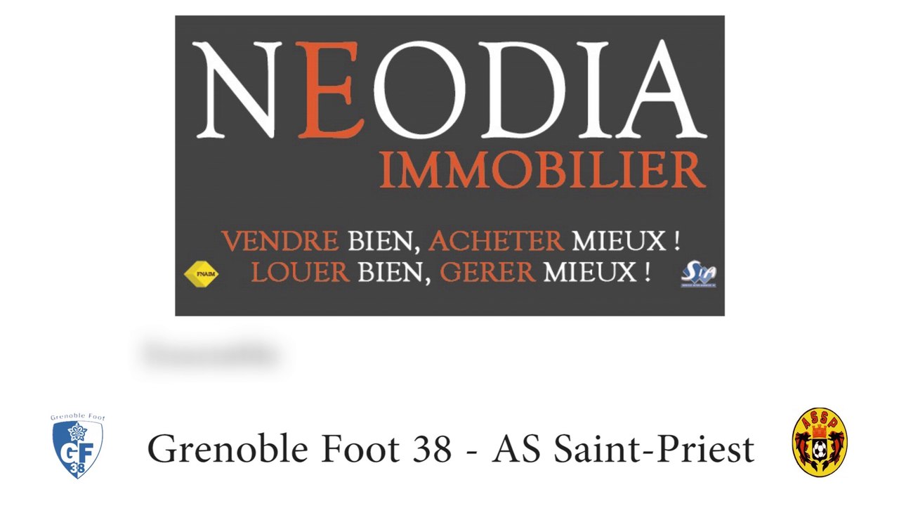 Amical : GF38 - AS Saint-Priest (2-1)