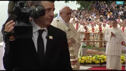 Pope Francis in Poland for World Youth Day.