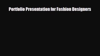 behold Portfolio Presentation for Fashion Designers