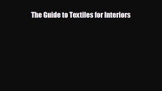 there is The Guide to Textiles for Interiors