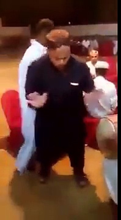 A man doing funny dance