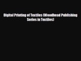 READ book Digital Printing of Textiles (Woodhead Publishing Series in Textiles)  FREE BOOOK