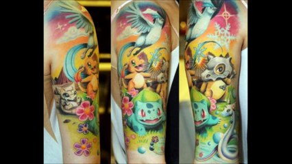 Los mejores tatuajes de Pokémon para hombre y mujer