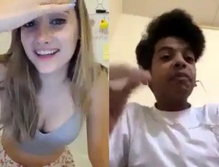 Arab Guy Talking With American Girl part 1