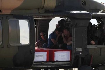 Hakkari'de Şehit Polisler İçin Hazin Tören