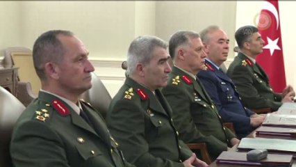 Yüksek Askeri Şura Toplandı