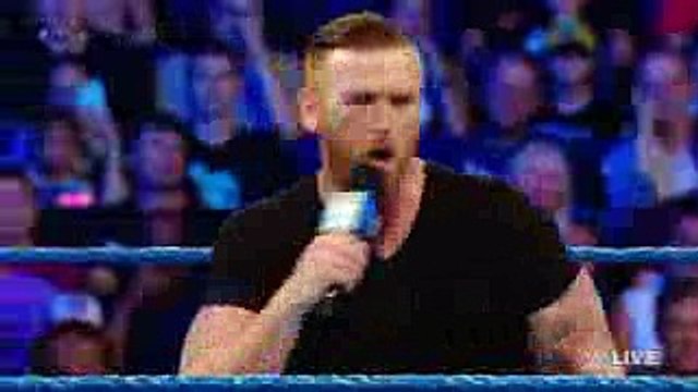 Rhyno returns to WWE on SmackDown Live to Gore Heath Slater SmackDown Live, July 26, 2016