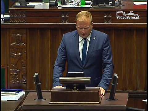 Poseł Witold Zembaczyński - Wystąpienie z dnia 06 lipca 2016 roku.