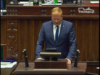 Poseł Witold Zembaczyński - Wystąpienie z dnia 06 lipca 2016 roku.