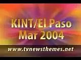 KINT-TV Univision 26 At 5 PM News Open 2004 Plus Talent And Close