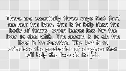 Eating Your Way to a Healthy Liver