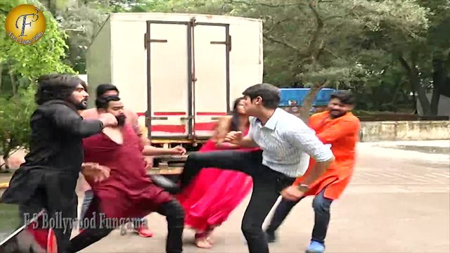 FIGHTING IN II YEH RISHTA KYA KEHLATA HAI II TV SHOW ON LOCATION