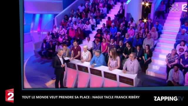 Tout le monde veut prendre sa place : Nagui clashe Franck Ribéry (Vidéo)