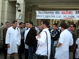 le 15 . 03 . 2011 CHU ANNABA (Ibn Rochd) résidents en grève