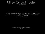 Hannah Montana - Life's What You Make It - GMA 22-06-2007