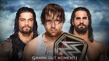 Roman Reigns vs Dean Ambrose vs Seth Rollins - Triple Threat Match Battleground 24-7-2016 Full