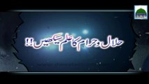 Halal-o-Haram ka Ilm Seekhain - Haji Imran Attari