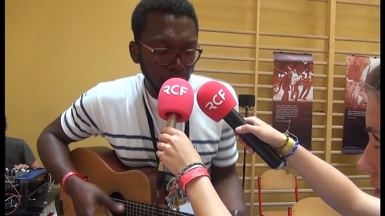 Gaëtan Ziga, des Young Caritas Essonne, invité de Midi Aux JMJ sur RCF