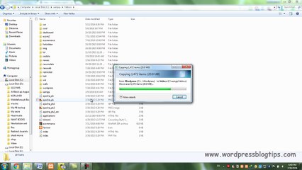 How to Install Wordpress on Xampp