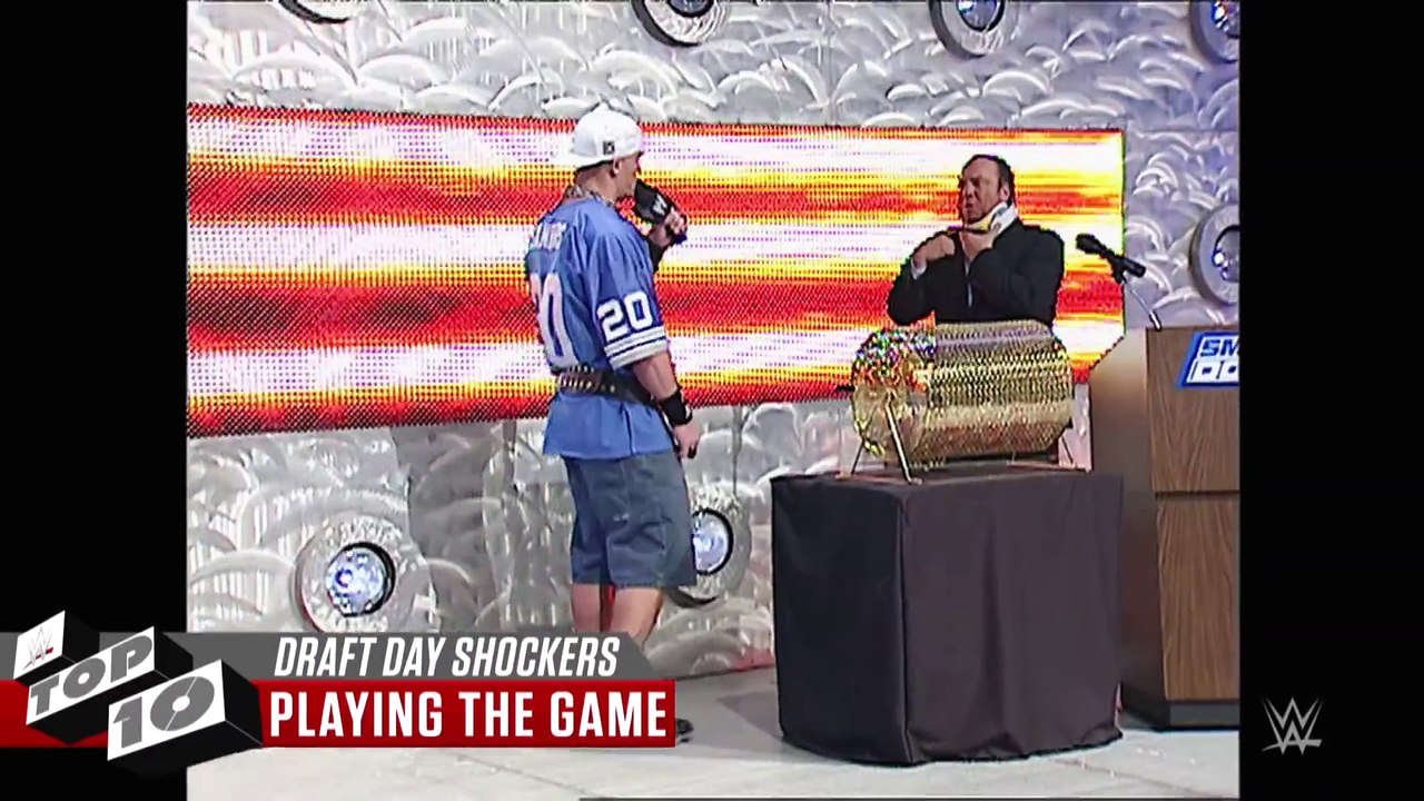 Draft Day Shockers- WWE Top 10