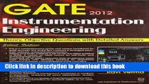 Read Gate 2012: Instrumentation Engineering: Theory, Objective Questions with Detailed Answers