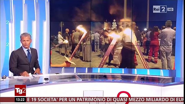 Strage ferroviaria di Andria: il Tg2 ricorda la fiaccolata a Bari
