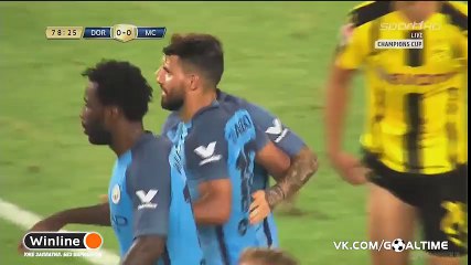 Sergio Agüero Goal HD - Borussia Dortmund 0-1 Manchester City 28.07.2016
