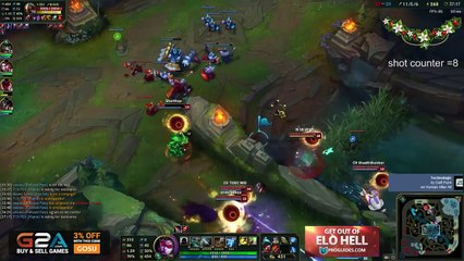 Epic 1 VS 5 - Teemo 1 VS 5 Pentakill - League Of Legends